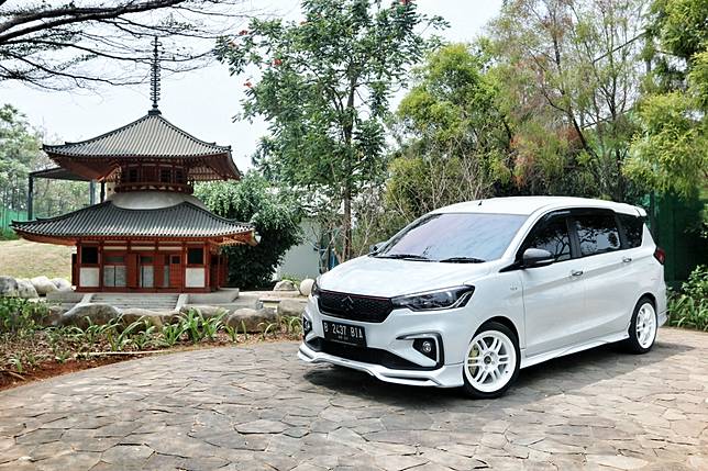 Modifikasi Suzuki Ertiga Sport Tampil Trendi Modal Warna Dan Pelek