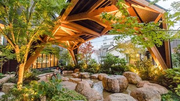 【日本山口-湯田溫泉景點美食】狐の足あと(白狐的足跡溫泉).一邊泡湯一邊喝清酒.吃山口名物外郎