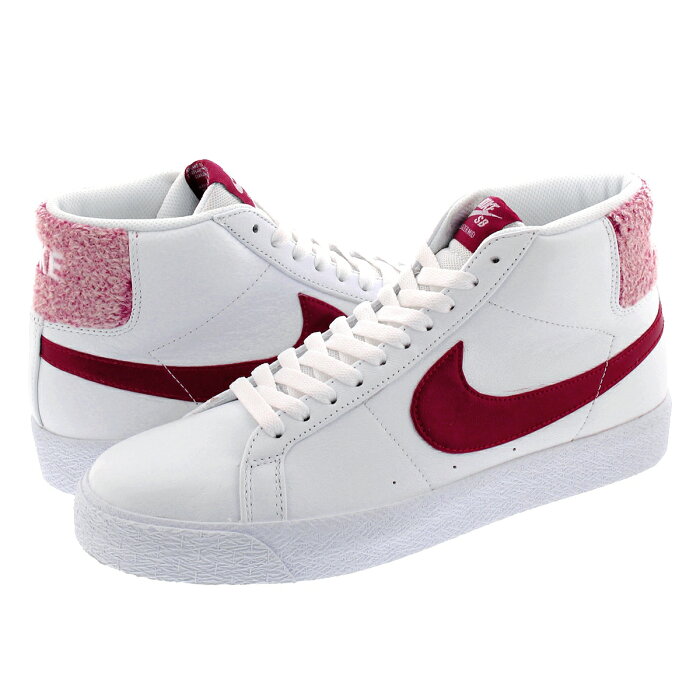 NIKE SB ZOOM BLAZER MID PRM耐克SB变焦距镜头西装夹克中间高级WHITE/TEAM RED cj6983-101