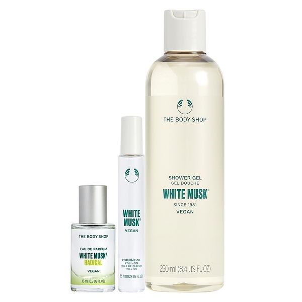 【比漾廣場】THE BODY SHOP｜夏季心機補香組-白麝香海藍香水 年中慶優惠↘81折