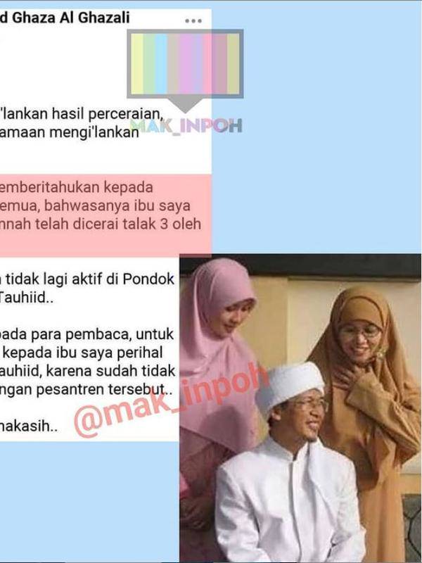 Aa Gym - Teh Ninih (Foto: Instagram/@mak_inpoh)