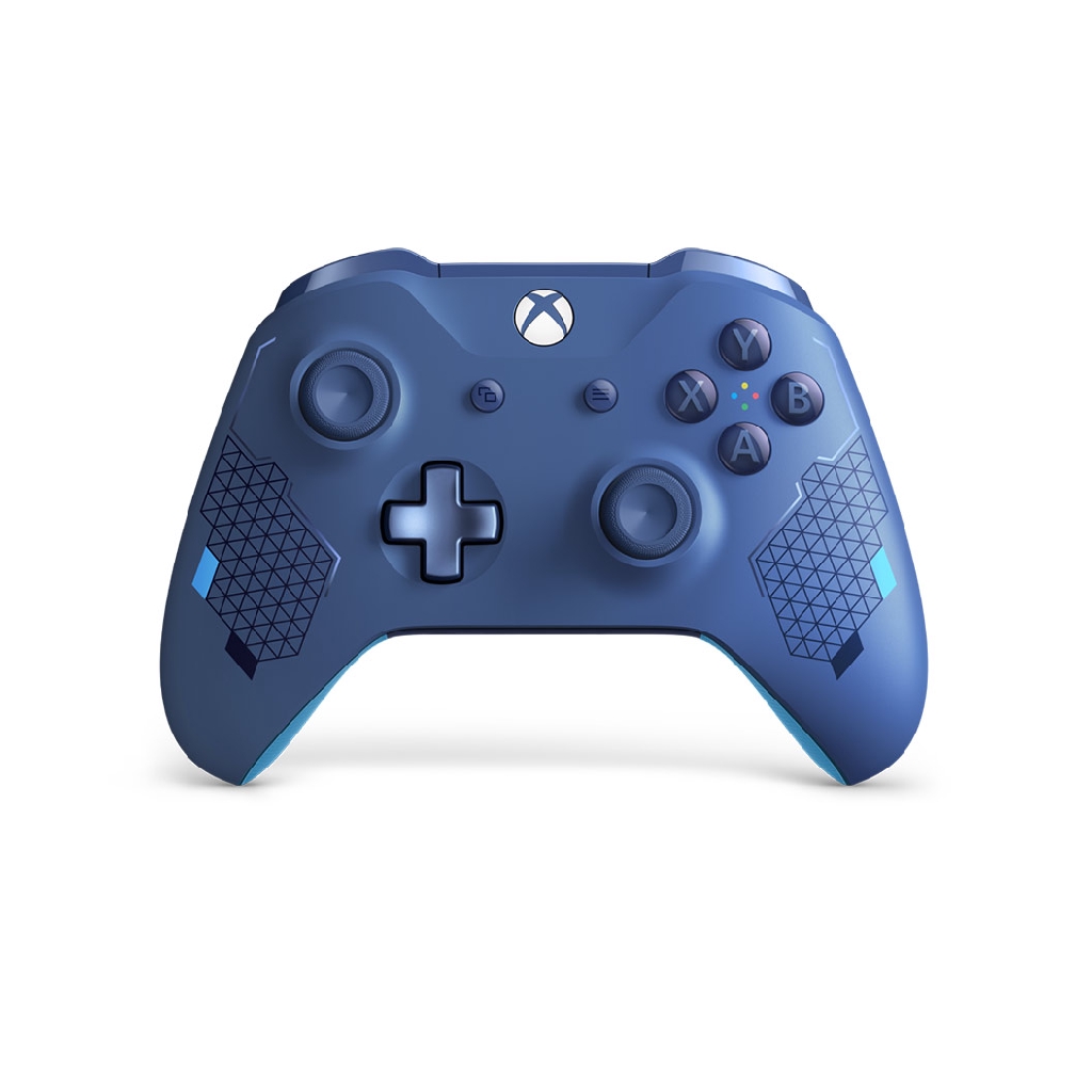 快購買 Xbox 無線控制器 – Sport Blue 特別版，好好武裝自己吧！這款控制器採用鮮藍設計，帶有金屬輔色及橡膠菱形握把，將讓您盡享更舒適的握持體驗，絕對值得擁有。盡情享受自訂按鍵對應的樂趣