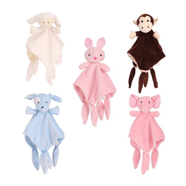安撫巾 動物造型安撫玩偶 細緻柔軟好安心 彌月禮 週歲禮 新生兒86013