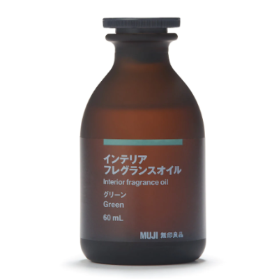 【MUJI無印良品】空間芬香油/60ml.綠意+空間芬香油用藤枝/60ml用.8入