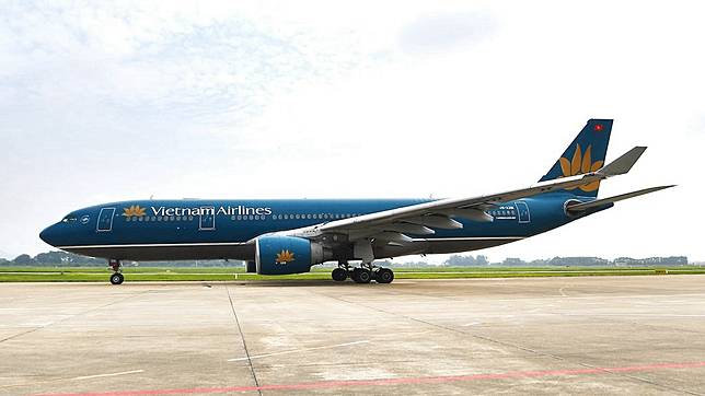 越南航空今(2日)在桃園機場出發的班次卻取消、高雄小港機場也有班機延誤。(示意圖／翻攝自越南航空臉書)