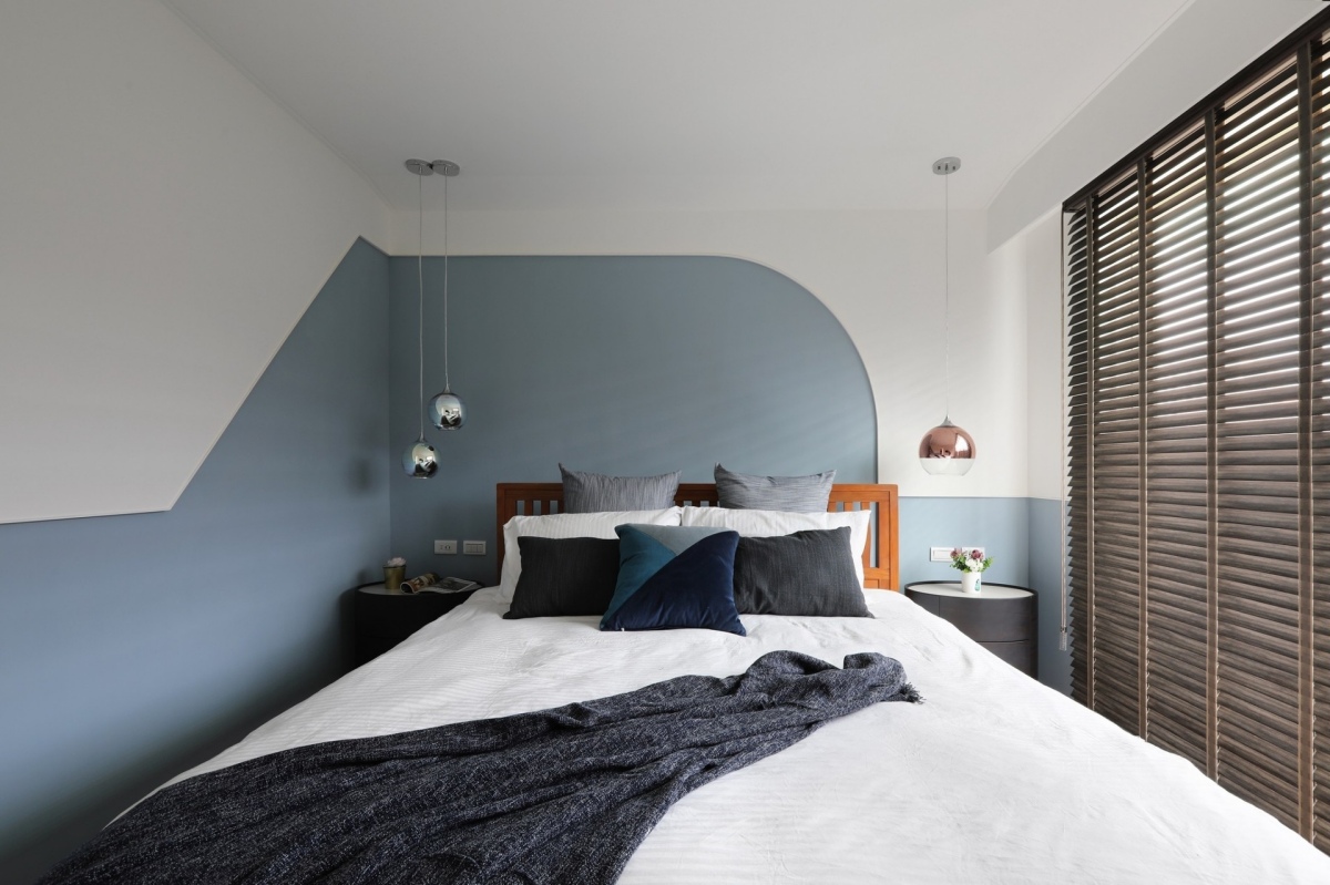 床頭設計；臥室設計；室內設計；居家裝潢