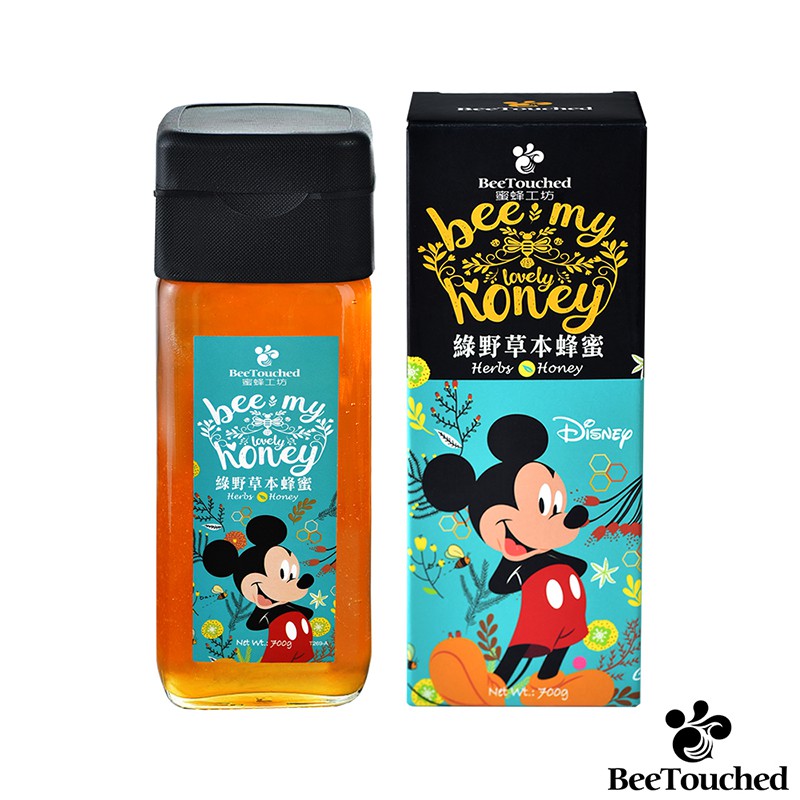 【蜜蜂工坊】迪士尼系列綠野草本蜂蜜700g