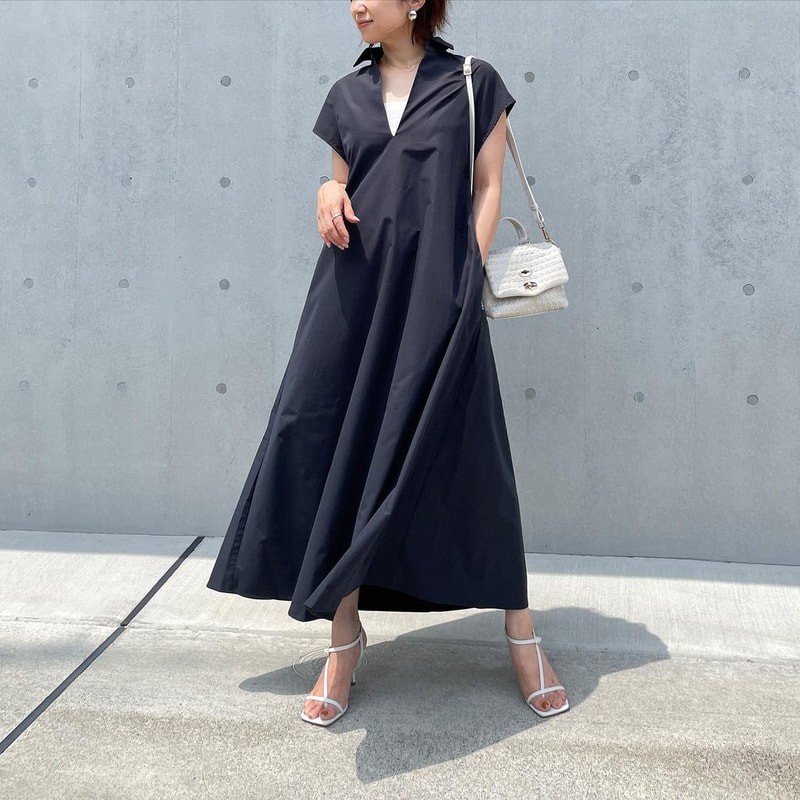 ワン ツーで完成 着映える ワンピ サンダル コーデの作り方 Mine