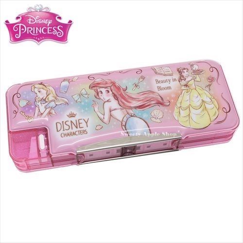 日本限定 迪士尼公主 兩面式 鉛筆盒／筆盒