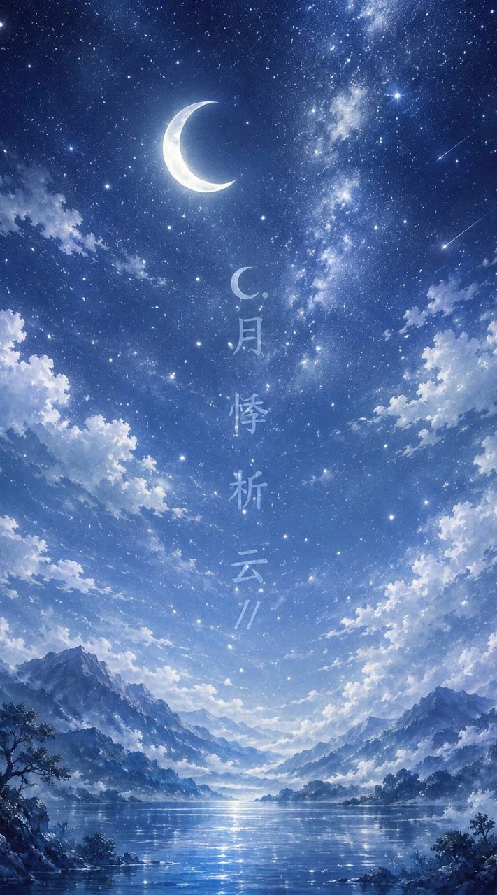 ☾.月 悸 析 云.//