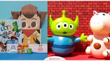 胡迪文具組全台限量600套！《玩具總動員》主題店6大周邊必收，不倒翁只要490元