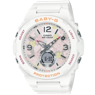 CASIO 卡西歐 Baby-G 花朵系列手錶 BGA-260FL-7A