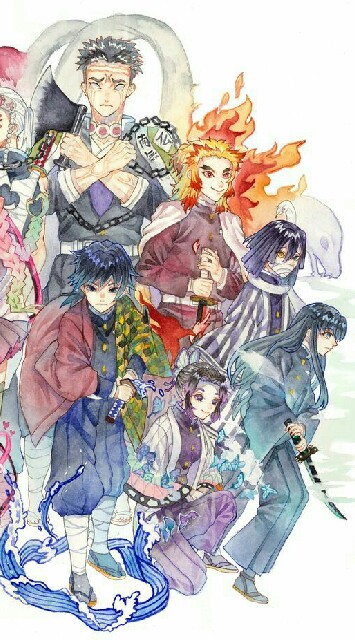 🥀 鬼滅の刃-☆☾