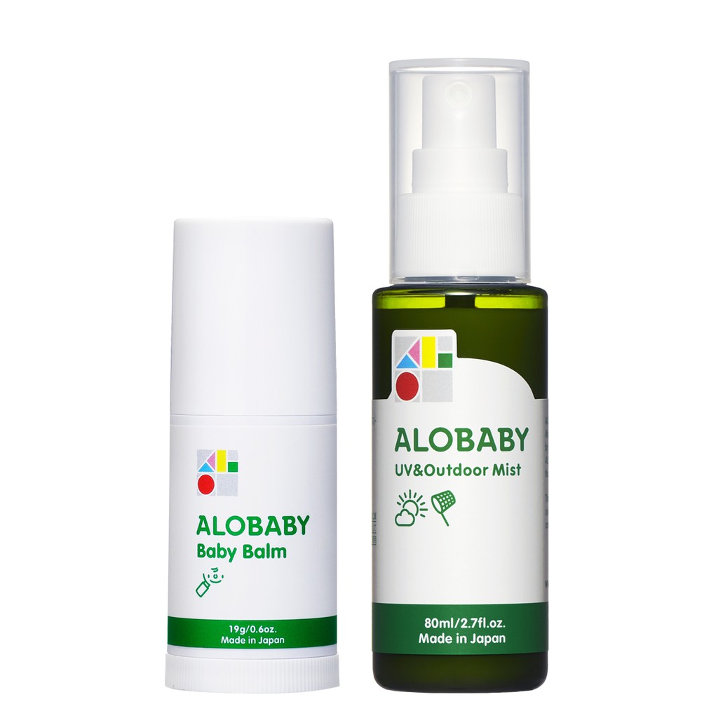 ALOBABY防曬防蚊全能水噴霧+ALOBABY寶寶乾燥救援棒