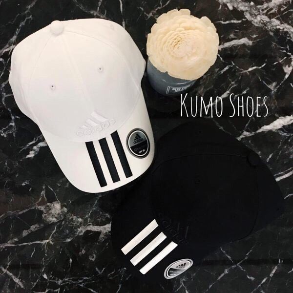Kumo shoes ADIDAS 帽子 老帽 休閒 舒適 黑 白