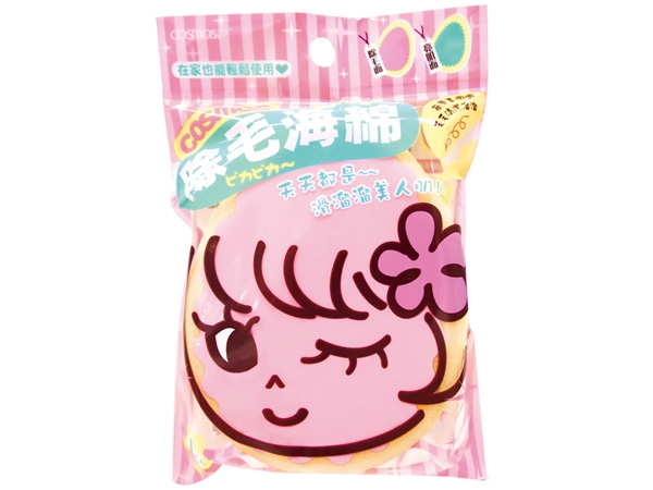 COSMOS~S30409心型/S30410水滴型 除毛海棉(1個入) 2款可選【D304096】，還有更多的日韓美妝、海外保養品、零食都在小三美日，現在購買立即出貨給您。