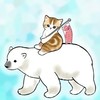 ぢゅのさん推し(mofusand)(サメにゃん)