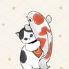 ぢゅのさん推し(mofusand)(サメにゃん)