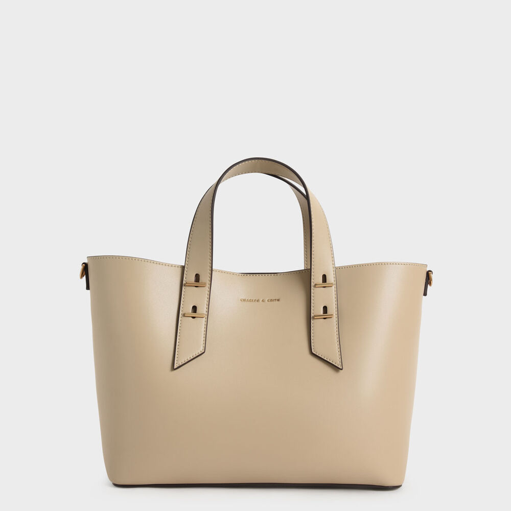 經典磁釦托特包