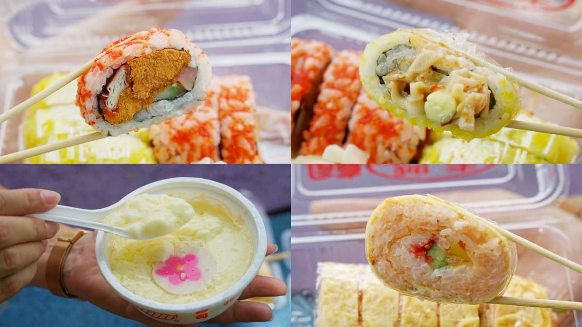 銅板價開吃！全台10高CP值外帶壽司：超狂芋泥口味、每顆10元起、24小時營業