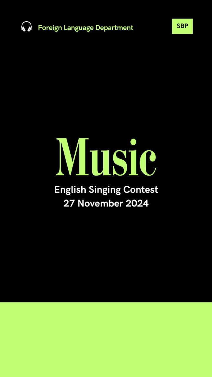 English Singing Contest 2024