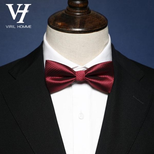 男士伴郎新郎紅色西裝領結襯衫男 結婚婚禮英倫高檔韓式蝴蝶結女