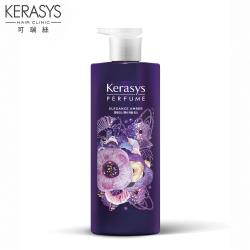 ◎魅力香氛 持久散發|◎恢復光澤 修護乾燥|◎膠原蛋白、礦物質添加品牌:KERASYS可瑞絲品牌定位:開架品牌種類:洗髮商品名稱:KeraSys可瑞絲-精緻香氛潤髮乳-華麗琥珀(600ml)劑型:液狀