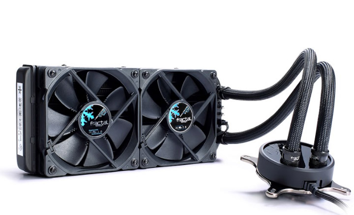 Celsius S24 搭配了 Fractal Design Dynamic X2 PWM 風扇，擁有 500 - 2000 RPM 的可調性，也能依散熱需求最佳化調整。