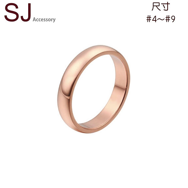 材質：醫療鋼電鍍18k金n類型：女戒n單位：單個