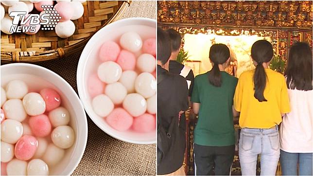 元宵節除了吃湯圓之外，也是求財和求姻緣的好時機。(示意圖／TVBS)