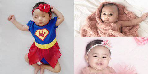 3 Bulan Usia Baby Qiandra Anak Ryana Dea Makin Menggemaskan