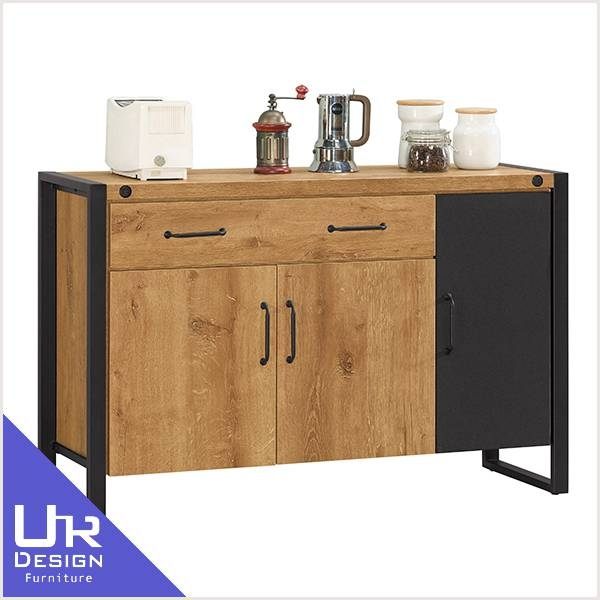 北歐工業風布朗克斯4尺餐櫃(19Z40/910-2)
