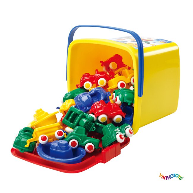 【華森葳兒童教玩具】戶外遊戲器材-30輛交通工具組A8-41111