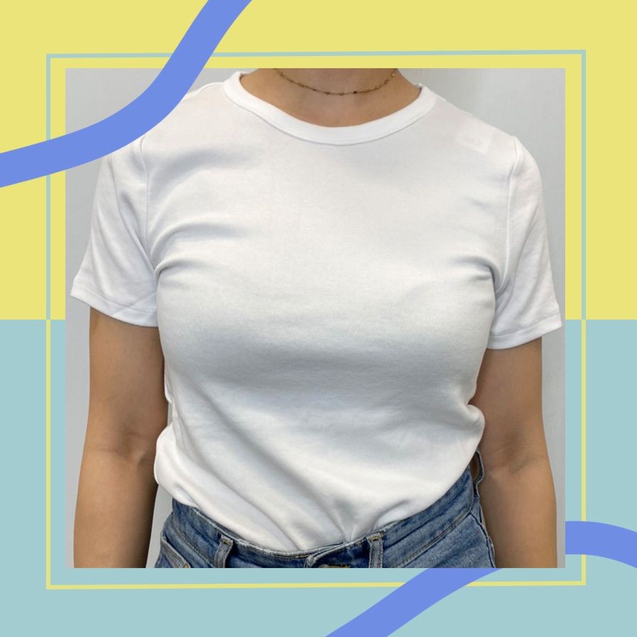 骨格診断タイプ別 ユニクロ Uniqlo クルーネックtシャツをエディターが実際に着比べ Elle News