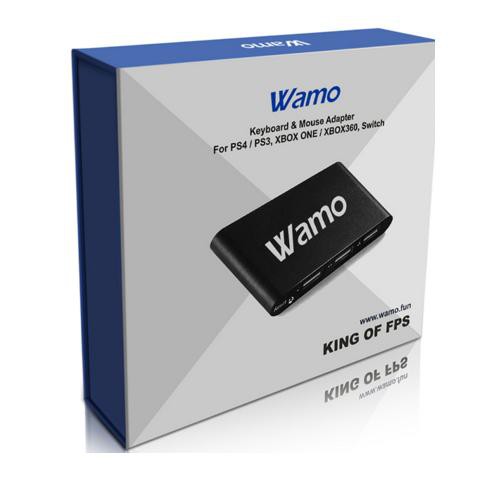 [現貨] 仿造PC手感 Wamo 鍵盤滑鼠轉換器 PS4/PS3/ONE/NS [哈GAME族]PS4 PS3ONENS各大平台皆可使用