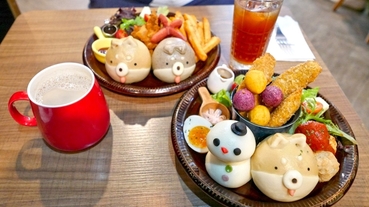 超Q柴犬造型饅頭 豆弄‧手作 早午餐 台南中西區美食～療癒又好吃