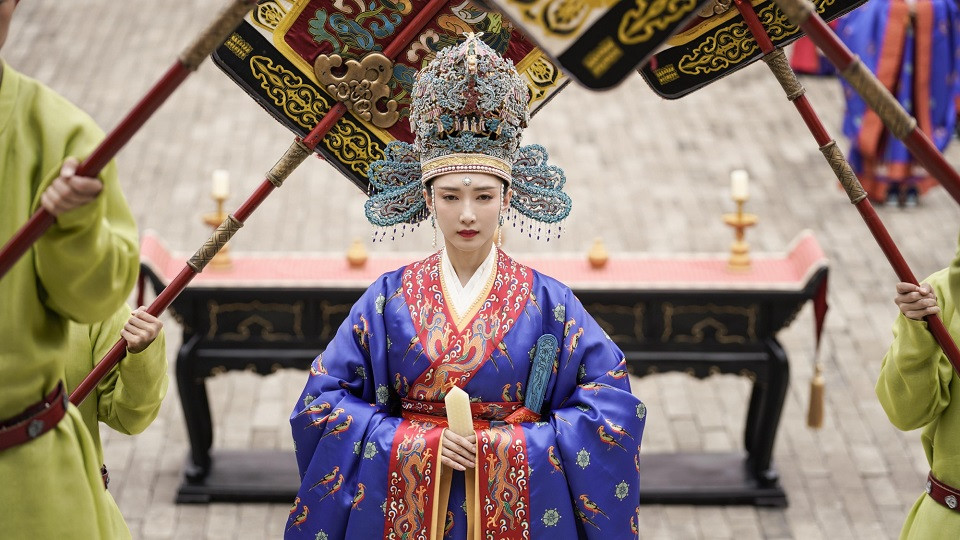 古裝劇「美絕人寰的皇后造型」2：江疏影 飾演《清平樂》曹丹姝