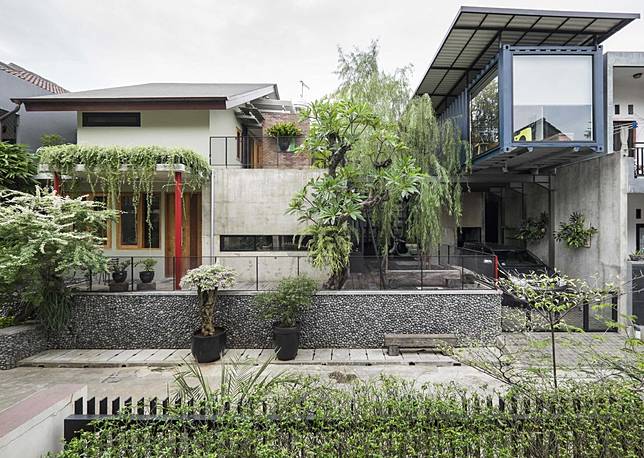 AA Residence Desain  Rumah  Industrial  dengan Sentuhan Vintage yang Tampil Kece