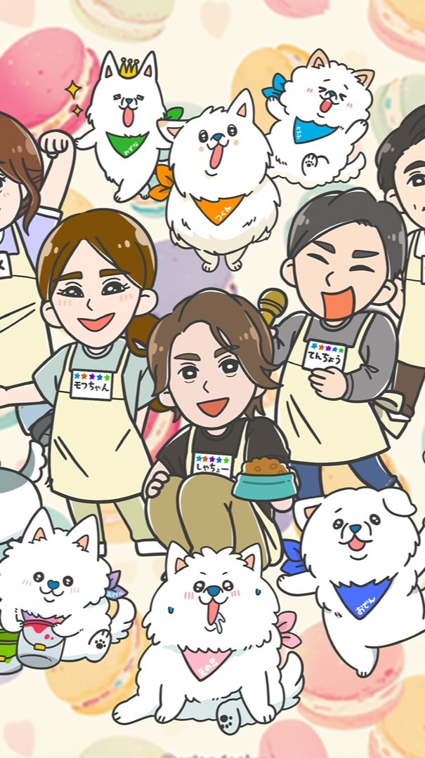 サモエドカフェスマイル　告知　【発言🈲】