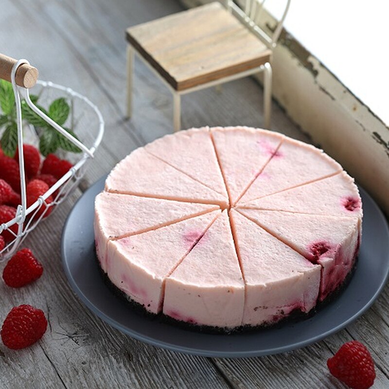 【水母吃乳酪】覆盆子生乳酪，乳糖不耐症、素食者都可以吃