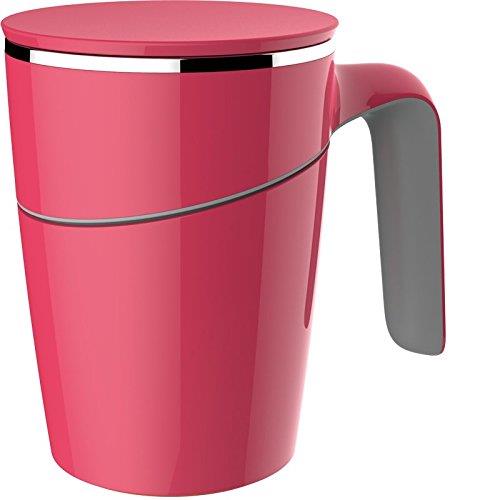 【日本代購】Giaretti Magic Lock 馬克杯 2 470cc 紅色 Gr - d002rd