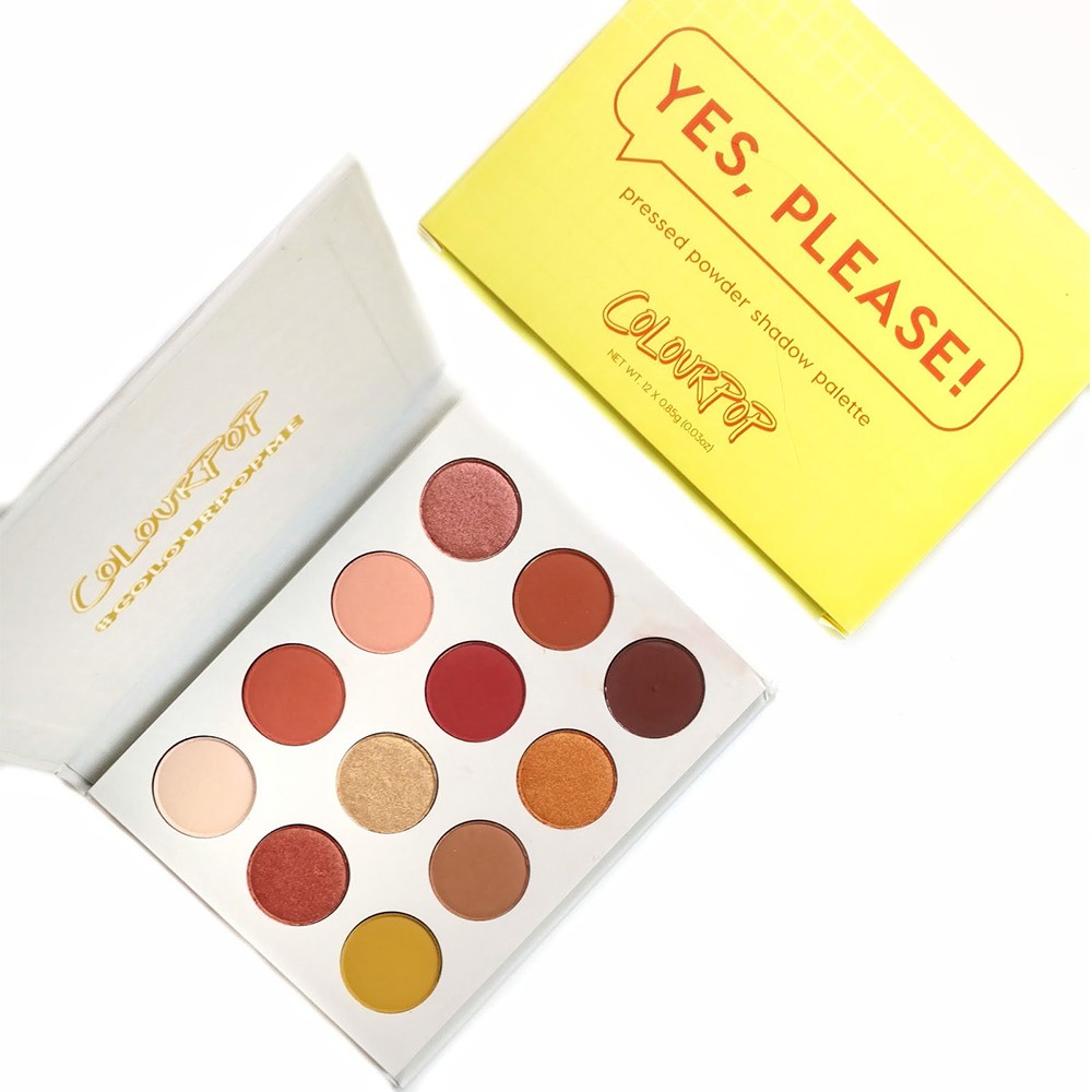 【現貨秒出】ColourPop 眼影盤 YES PLEASE SHE多款可選 原廠正品 加送品牌小香 (百奧田)