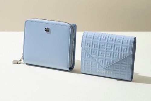 ジバンシィの新作財布は軽やか上品なベビーブルーに注目！最新モデル  