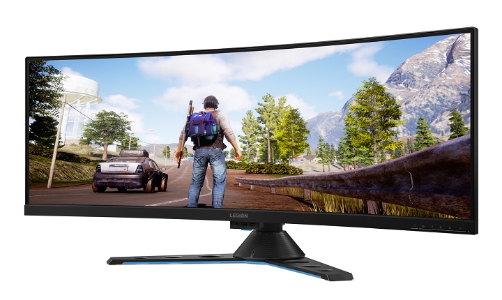 Legion Y44w 具備 VESA 認證的 DisplayHDR 400 加上 AMD FreeSync 技術，售價則為 40,900 元起。