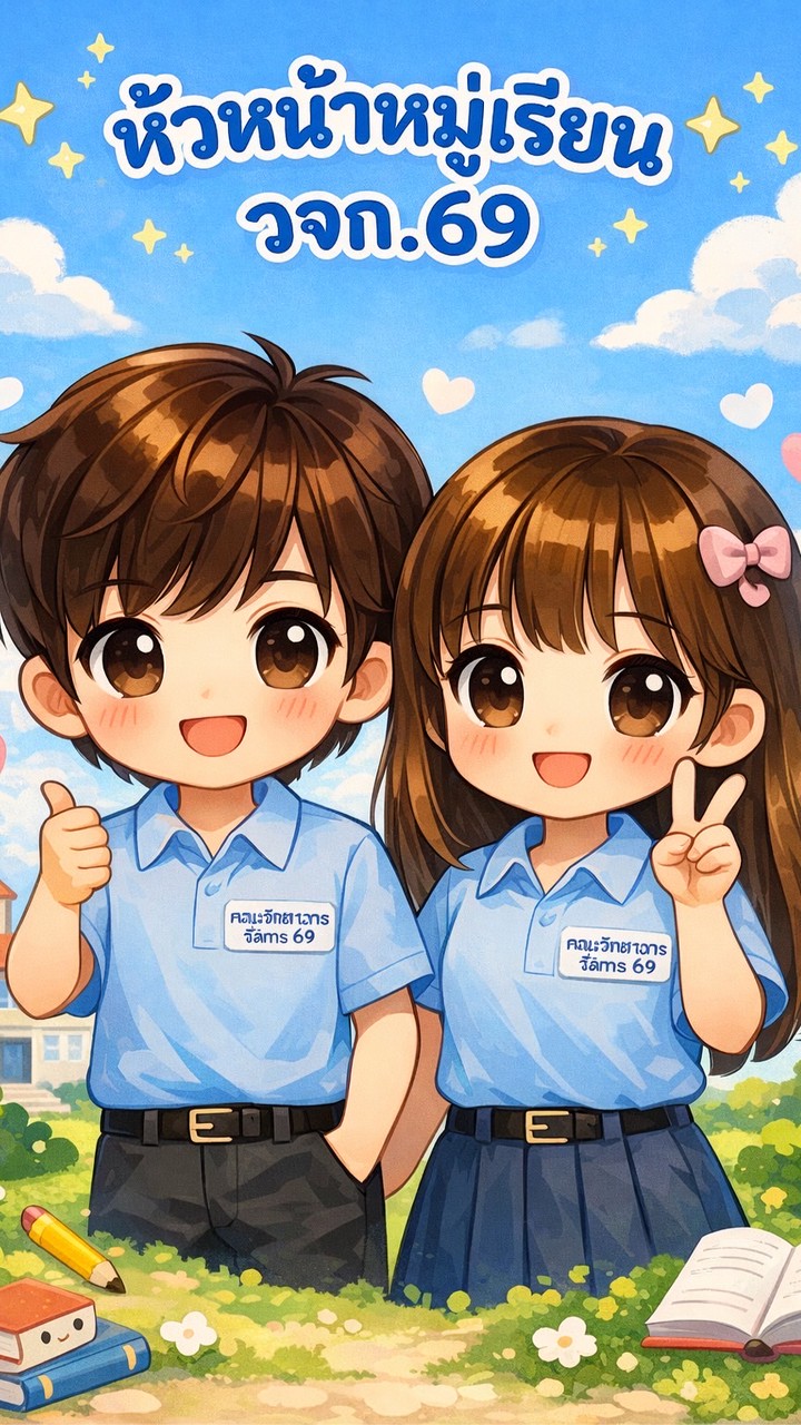 🩵หัวหน้าหมู่เรียน วจก.69🩵