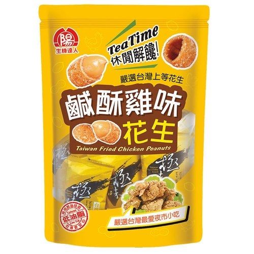 生機達人 鹽酥雞風味花生 180g【康鄰超市】