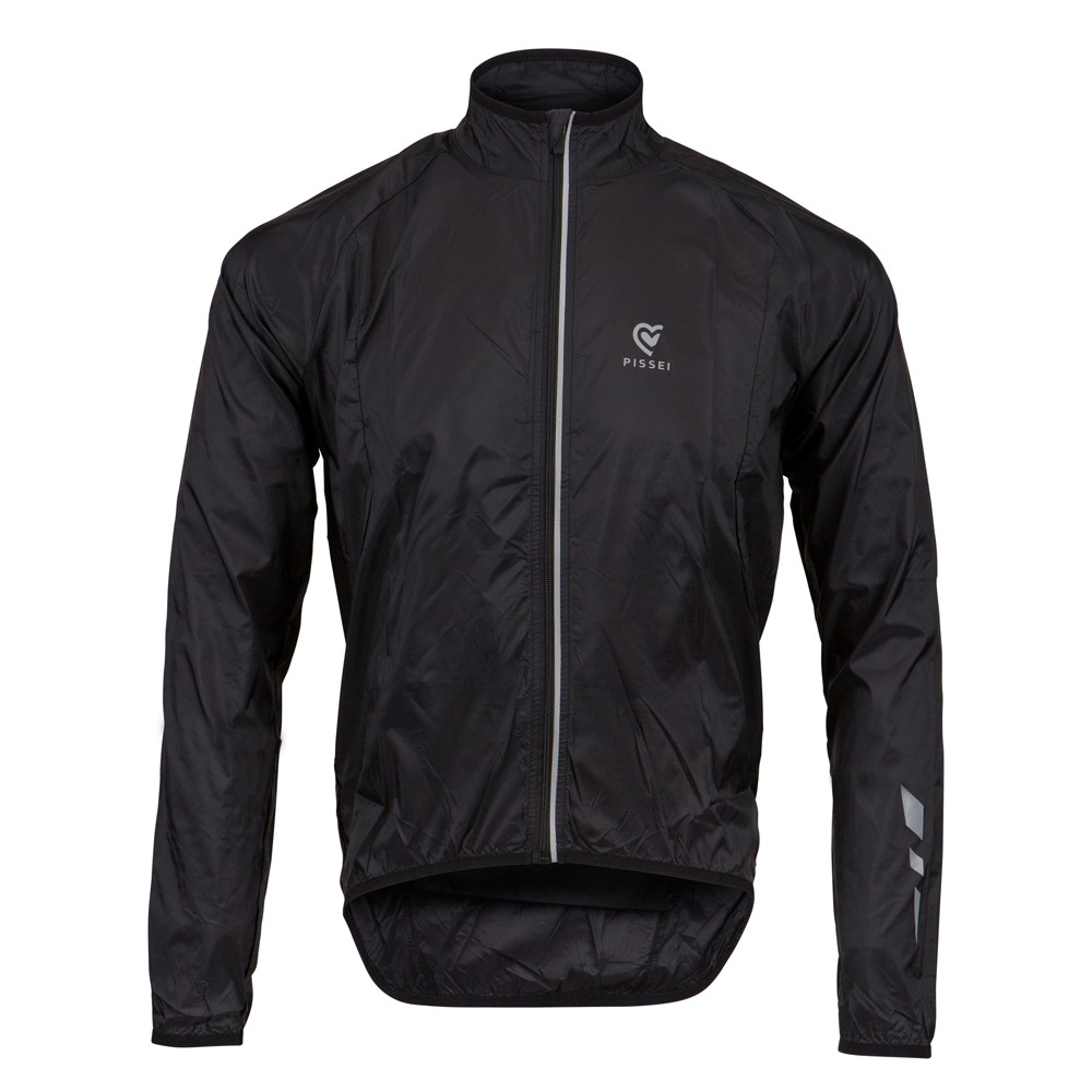 【義大利PISSEI】ALITO 輕薄長袖風衣-NERO