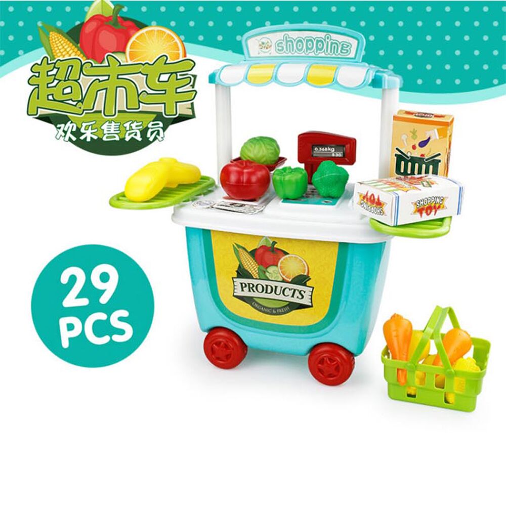 蔬菜水果鮮豔可愛吸引寶寶29PCS早教遊玩寶寶開心多種玩法玩不膩