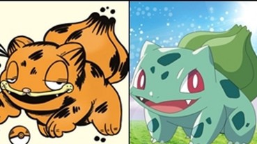 你睏了嗎？當「寶可夢變身加菲貓」，慵懶感 X 欠揍感好療癒啊！