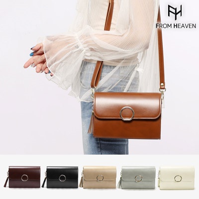 [FROMHEAVEN官方旗艦店]流蘇金屬環肩背包